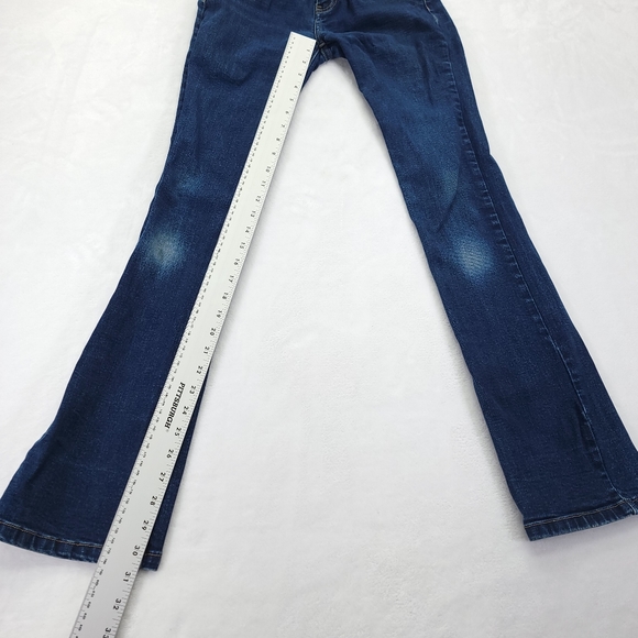 Tommy Jeans Womens Size 1 Dark wash Straight Leg 5 Pocket - Picture 3 of 6